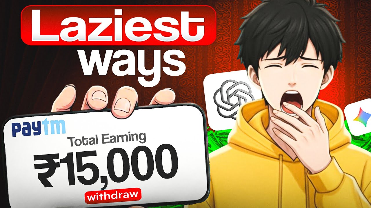 5 Laziest ways to Make ₹15,000 as a Student With AI | PRISH