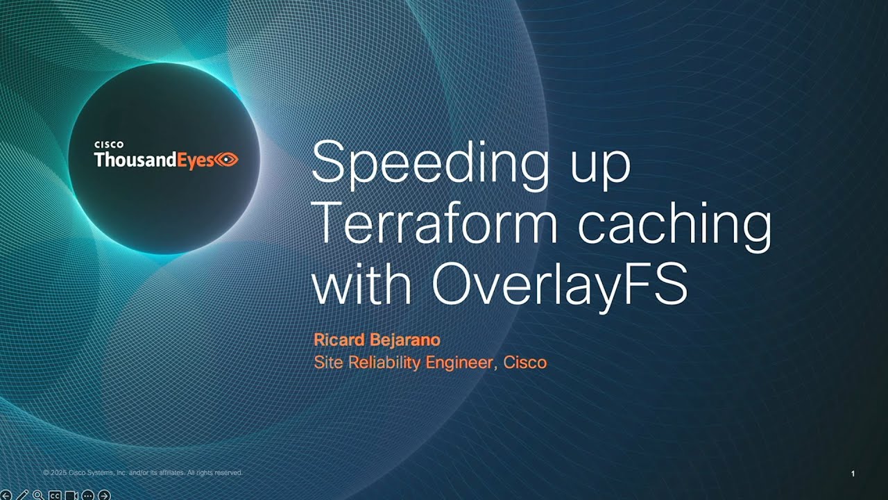 SREcon25 Европа/Ближний Восток/Африка — Ускорение кэширования Terraform с помощью OverlayFS