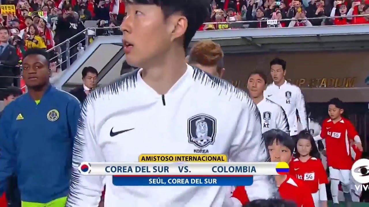 Resumen - Corea Del Sur (2-1) Colombia - Resumen Partido Amistoso Intercacional