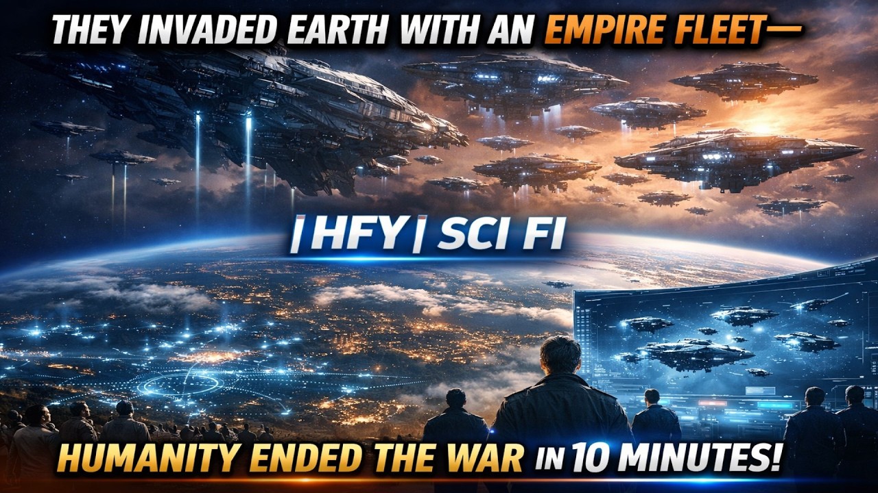 They Invaded Earth With an Empire Fleet — Humanity Ended the War in 10 Minutes | HFY | SCI-FI