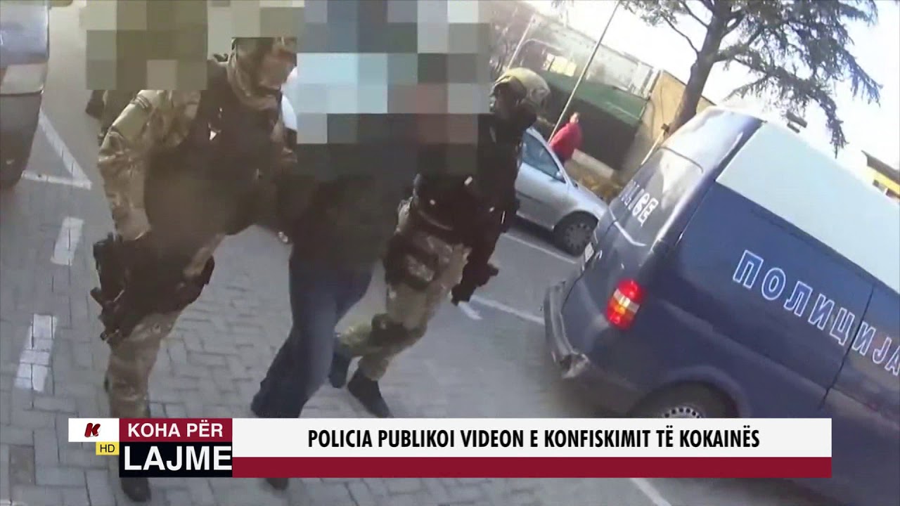 POLICIA PUBLIKOI VIDEON E KONFISKIMIT TË KOKAINËS