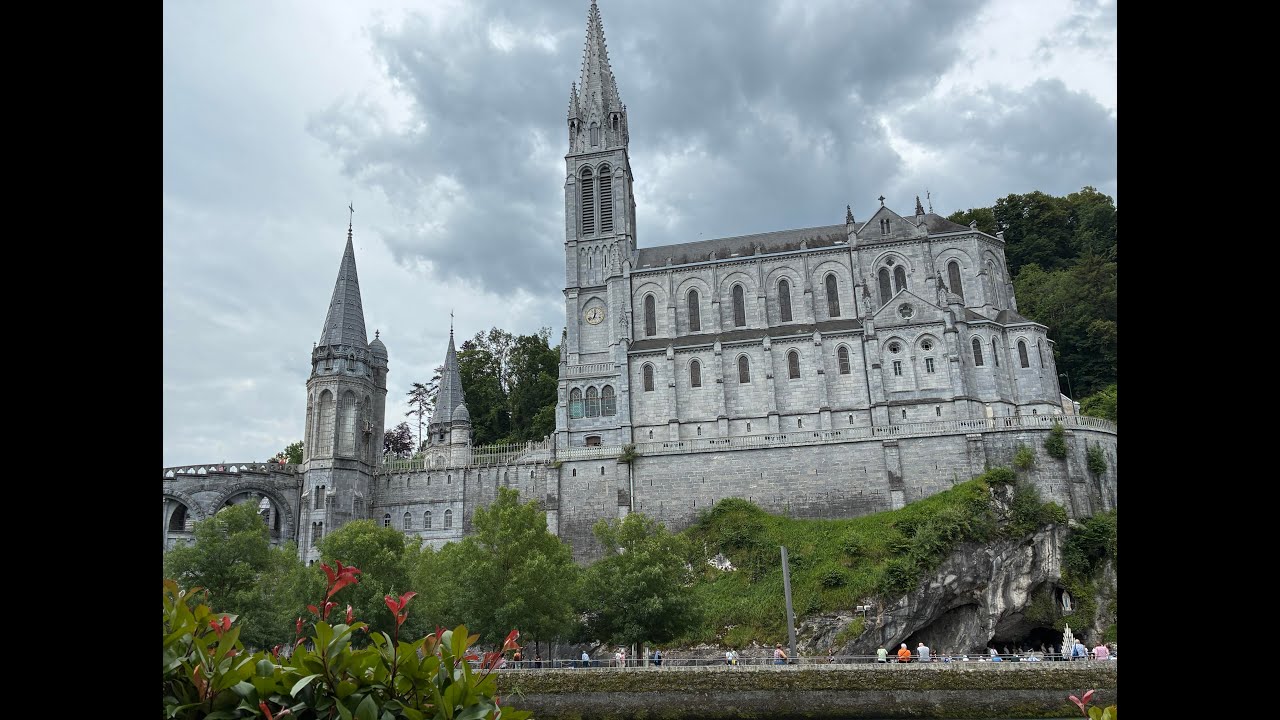 Lourdes-pilgrims place