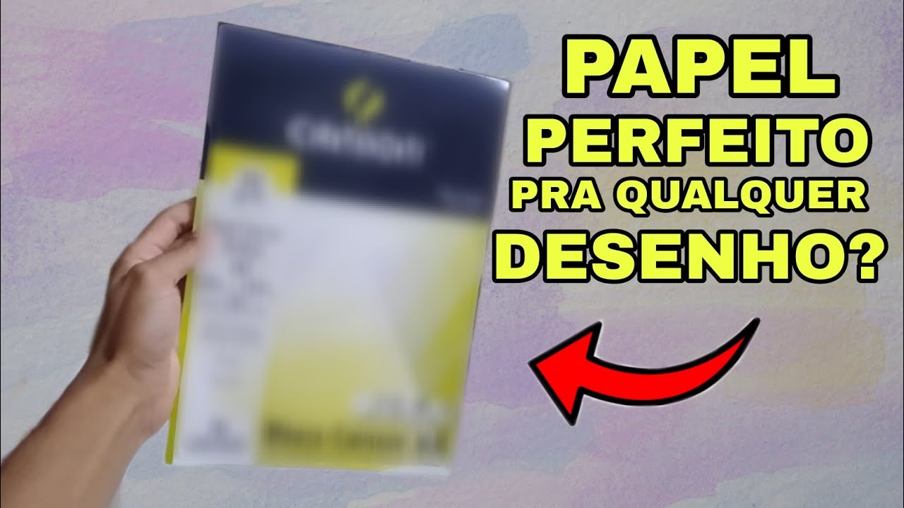 O Melhor Papel pra Desenho? Review Canson 180g