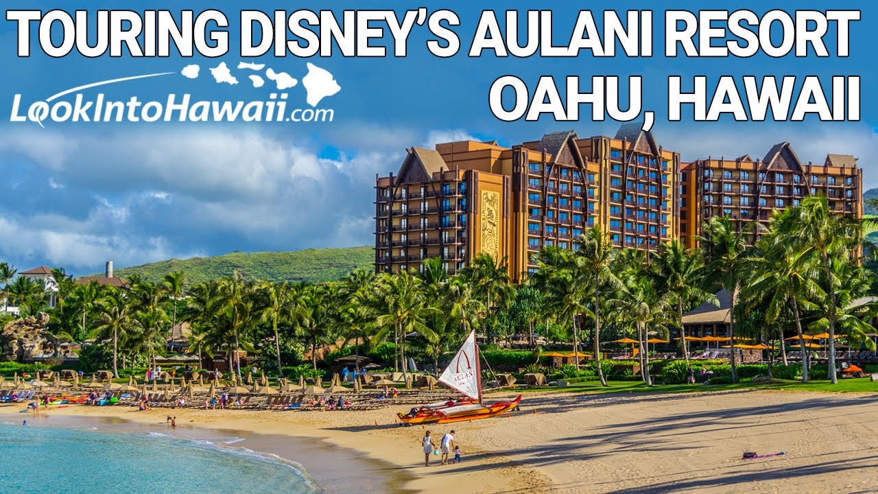 Touring Disney's Aulani Resort in Hawaii 2020