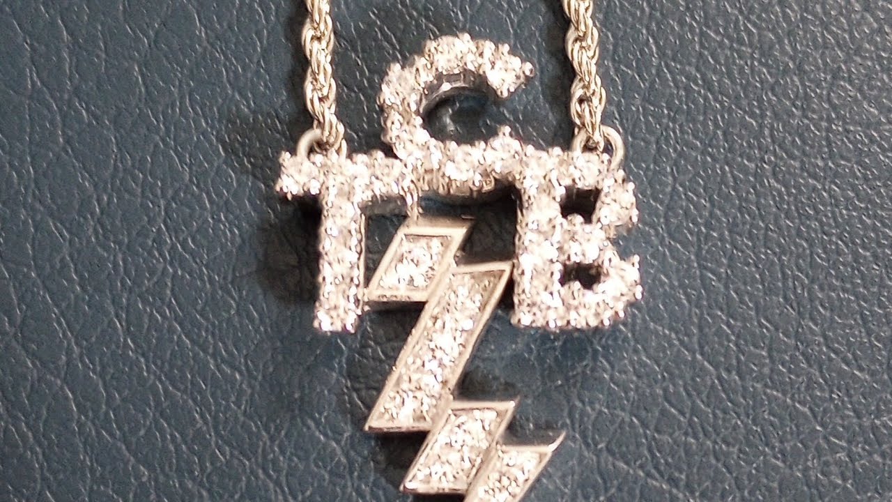My NEW Lowell Hays 925 Elvis TCB ⚡ CZ necklace !