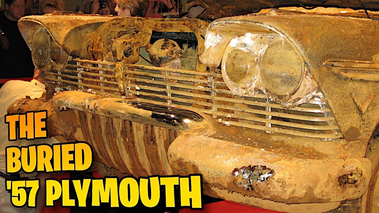 Tulsarama | Unearthing the Buried 1957 Plymouth Belvedere Time Capsule