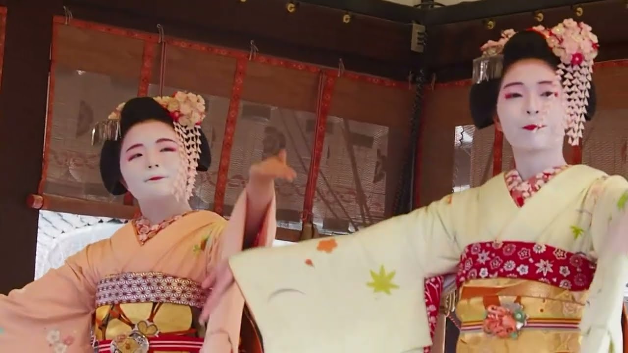 八坂神社節分祭の舞妓芸妓舞踊奉納　Maiko & Geiko @Yasaka-jinja Shrine, Kyoto Japan (Feb.2024)