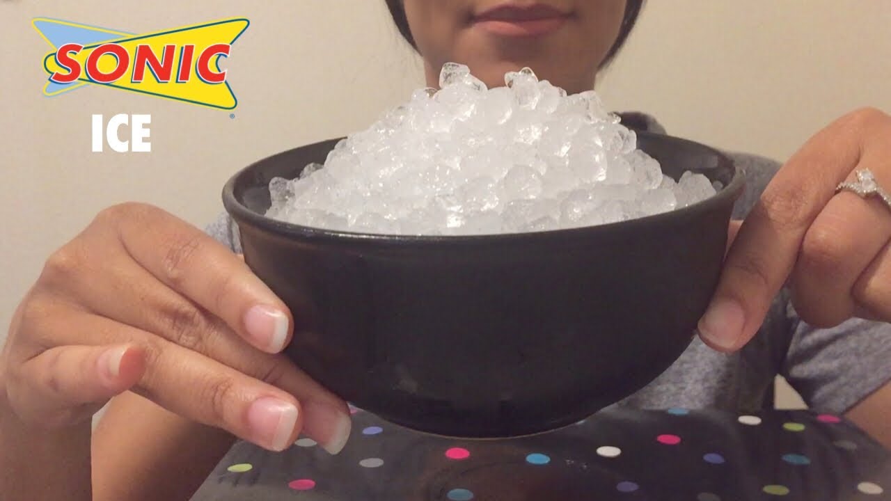 ASMR SONIC ICE REQUEST HARD CRUNCH