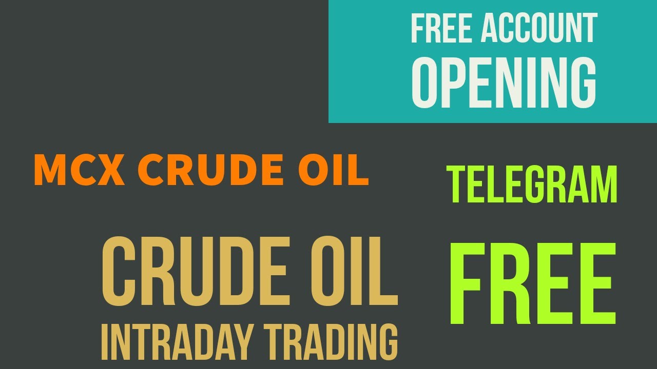 MCX CRUDE OIL INTRADAY TRADING ANALYSIS | FINDING LEVELS