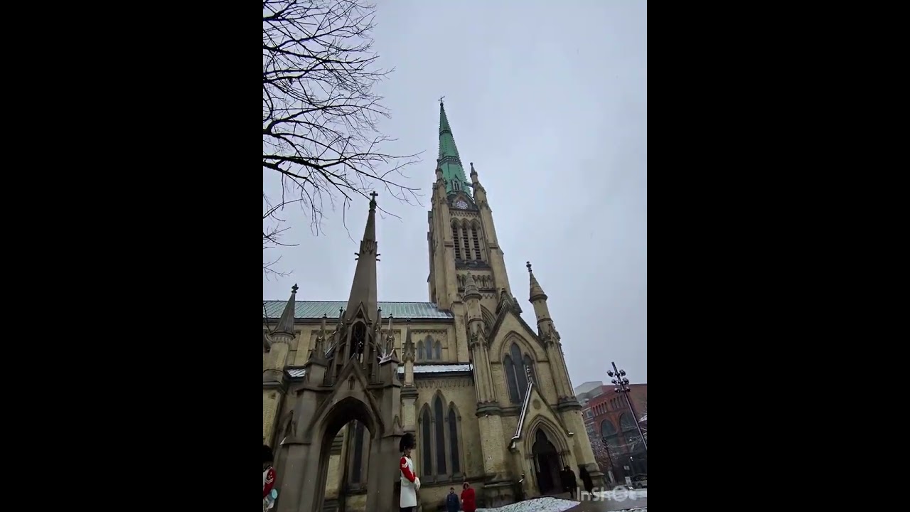 POV walk on King Street East . Remembrance Day· Toronto · Fall 2025 · 