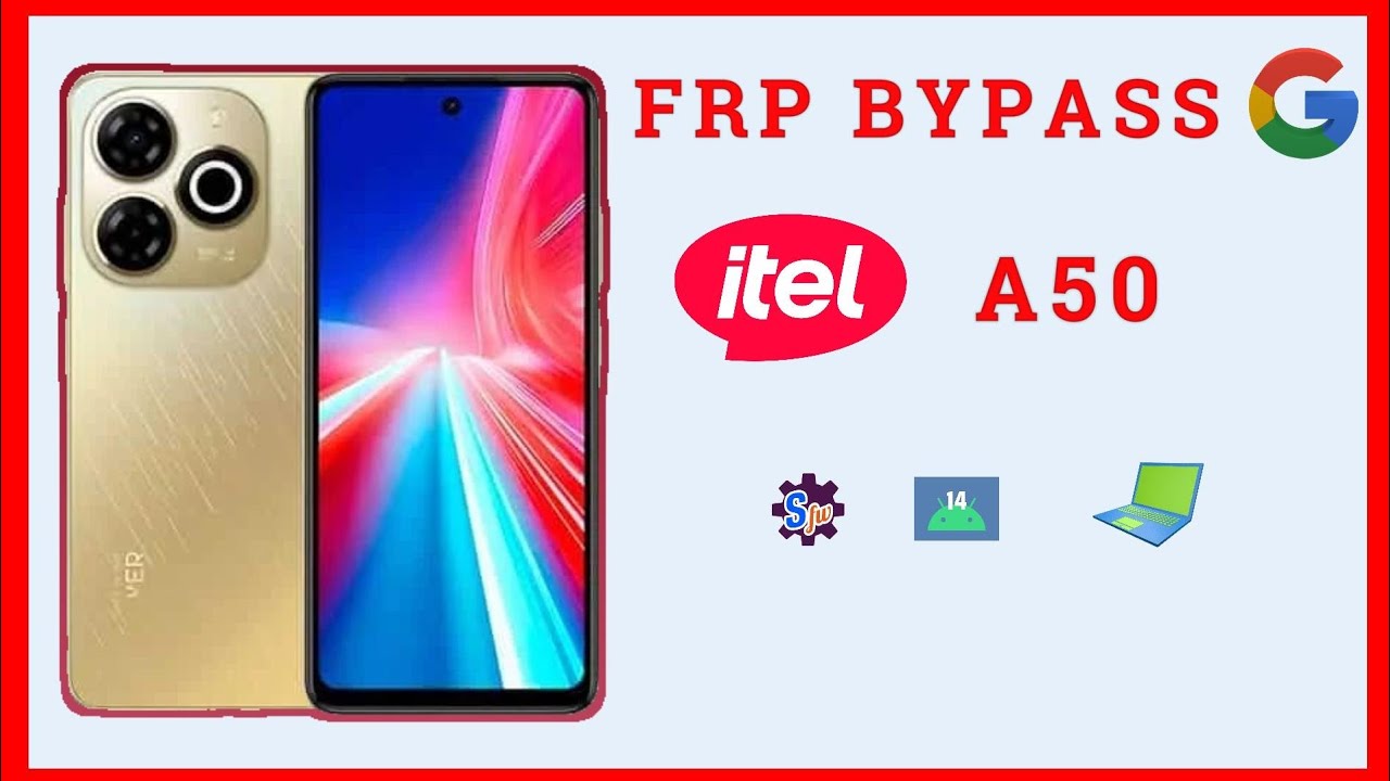 Eliminar Cuenta Google iTel A50 | Android 14