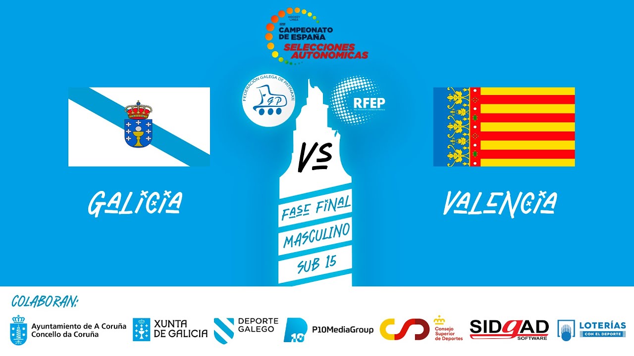 #HockeyLinea | 🔴 GALICIA vs. VALENCIA | SELECCIONES AUTONÓMICAS MASC | Fase Final