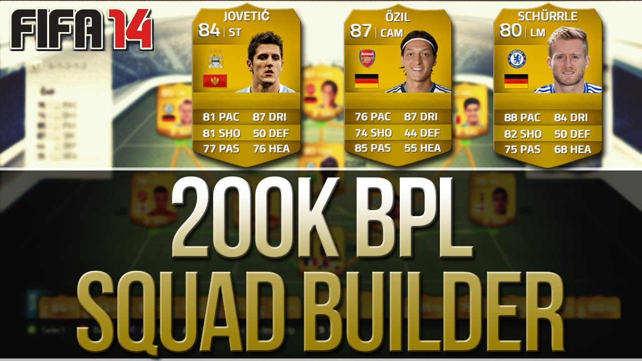 FIFA 14 Ultimate Team - BPL Squad Builder! 87 Özil & More!