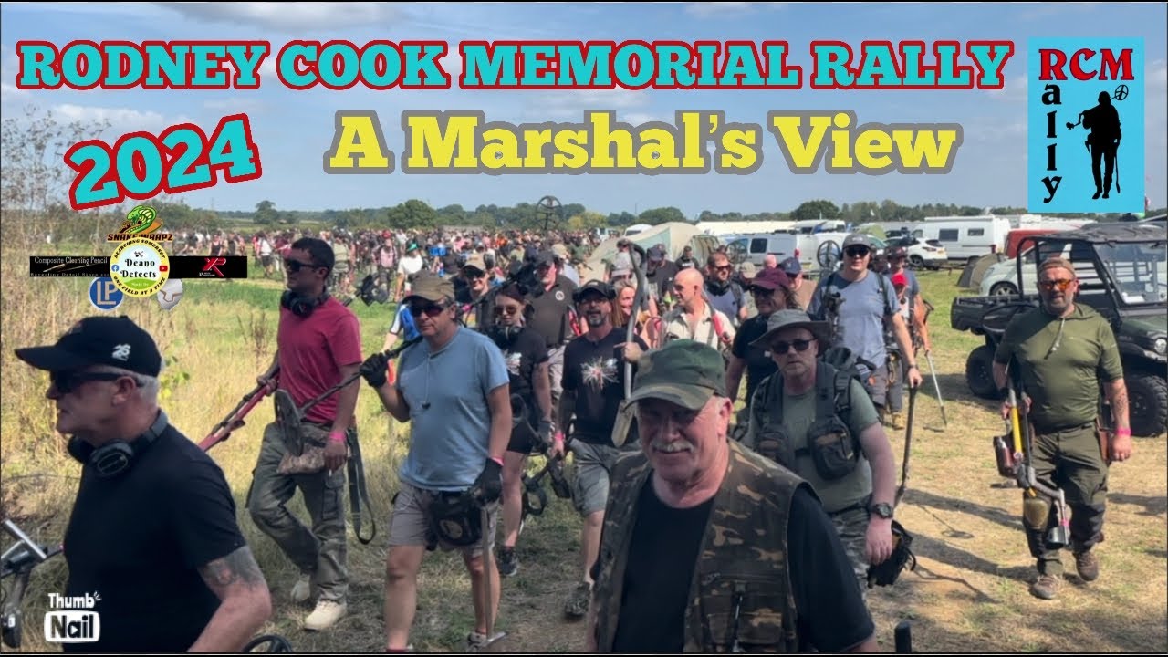 Metal Detecting in ancient Britain • RCM Rally 2024 • A Marshals View