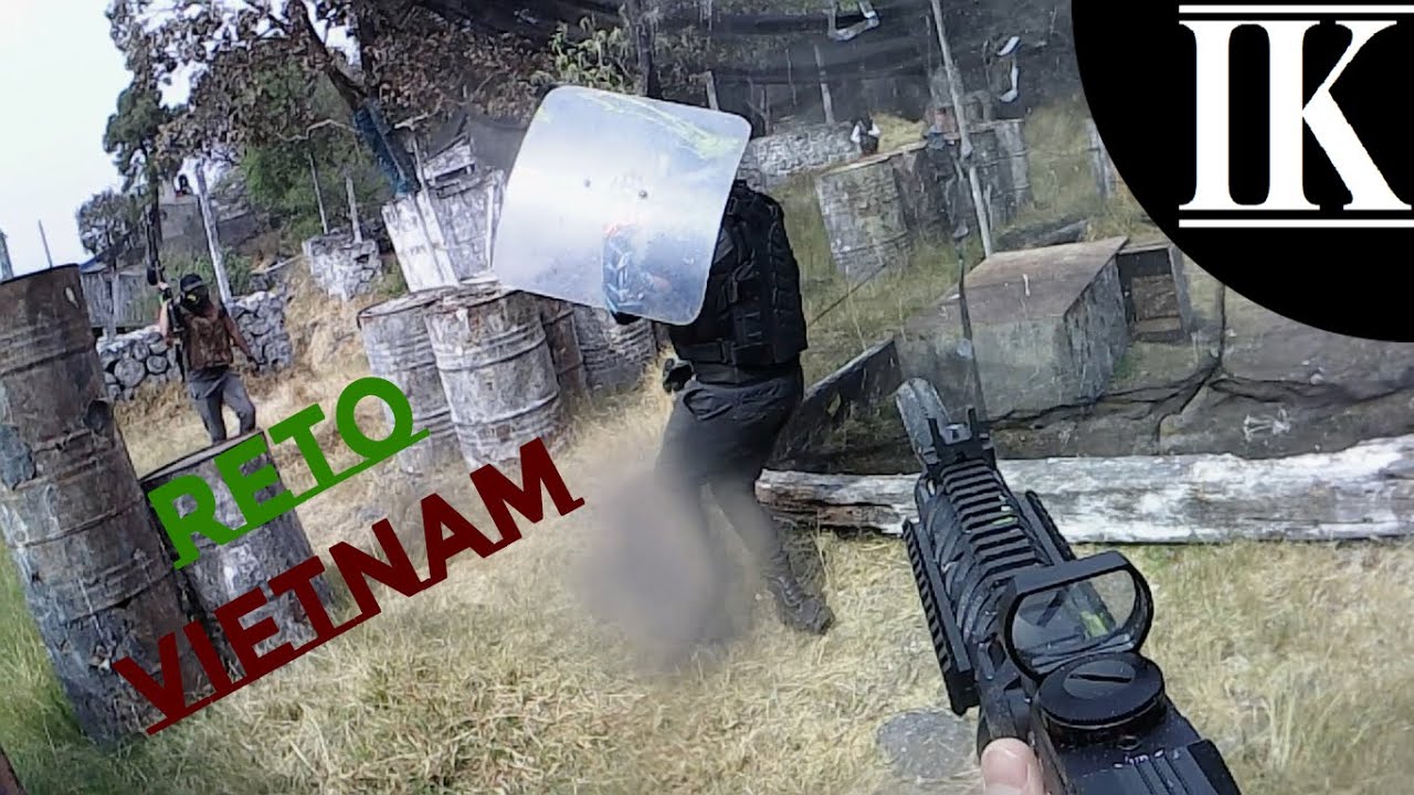 Reto Vietnam! | Gotcha Gameplay | Paintball México | Magfed | InVikto