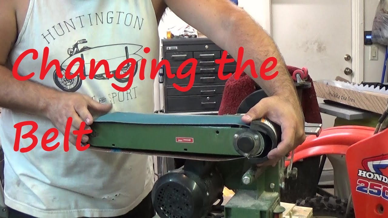 Harbor Freight Belt Sander Change