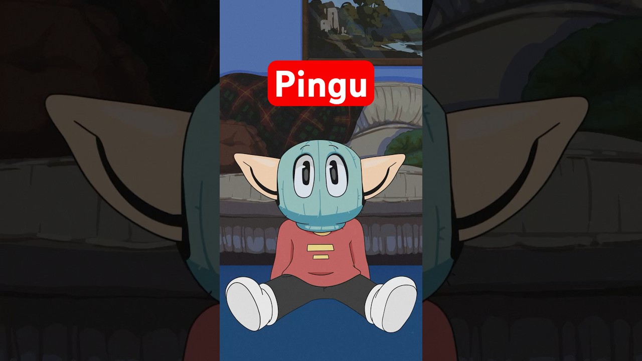 It&rsquo;s 1998 & you&rsquo;re watching Pingu 🐧 #animation #nostalgia #cartoon #pingu #90s