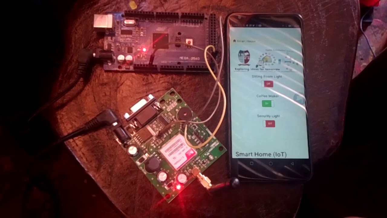 Control a Light Bulb Using Android And Arduino | Home Automation
