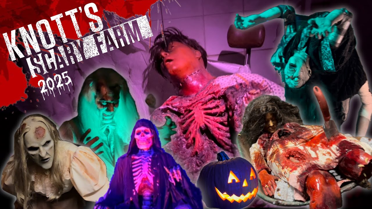 KNOTTS SCARY FARM 2025 (FULL MAZES)
