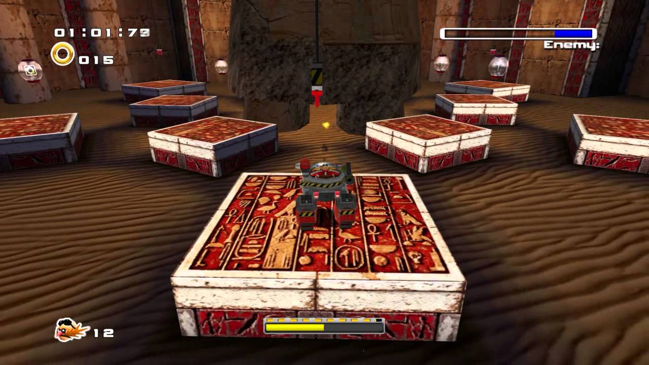 Sonic Adventure 2 Walkthrough DARK, Boss: Egg Golem