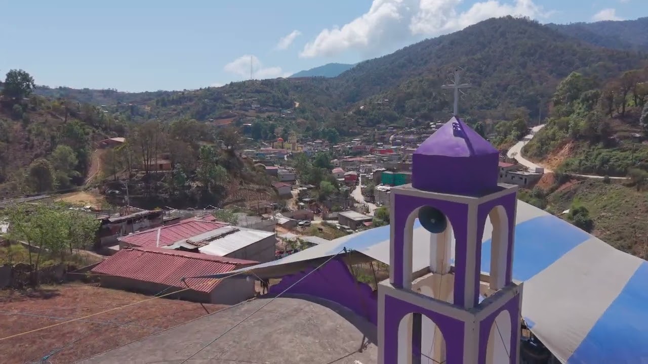 Capilla del Sr. de la Columna en el Barrio Tejerías, Coicoyán de las Flores Oax.