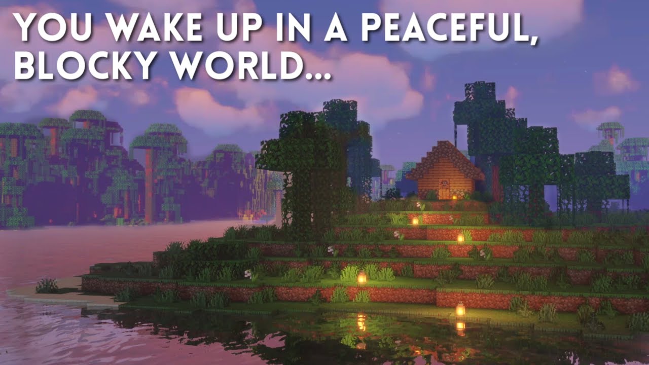 Minecraft Relaxation ASMR ⛏️ Guided Visualization in Peaceful Mode 😴 Ear to Ear Soft Spoken