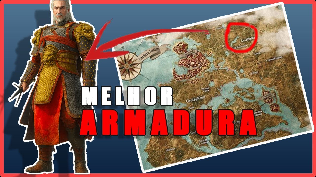 LOCALIZAÇÃO MELHOR ARMADURA DO THE WITCHER 3! #thewitcher3