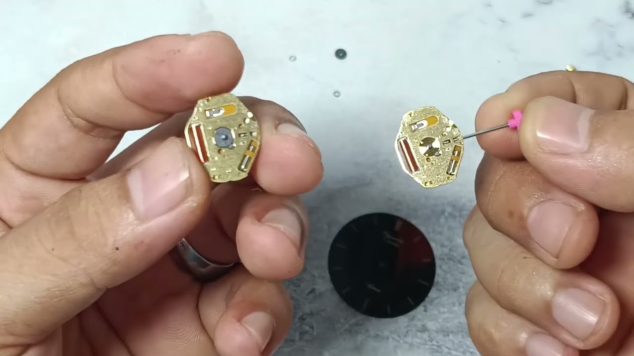 Ganti mesin jam Alexandre Christie miyota 9T22, & alasan servis tanpa saring tanganServis Jamlancar