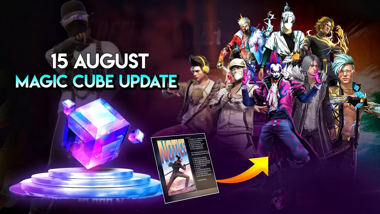15 August Magic Cube Bundle, Magic Cube Store Update 😮💥| Free Fire New Event | Ff New Event