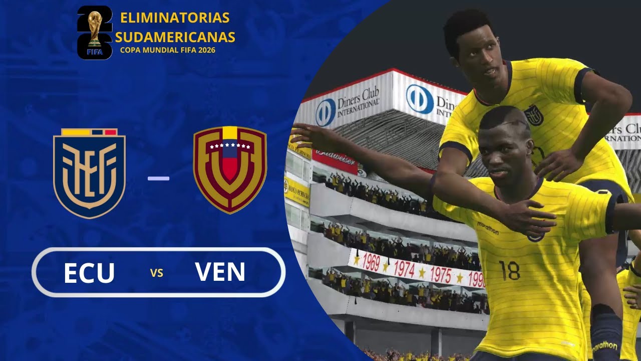 ¡MASACRE EN QUITO! 😱 🇪🇨 vs 🇧🇴 Ecuador vs Venezuela | ELIMINATORIAS 2026 | GAMEPLAY PES 2017