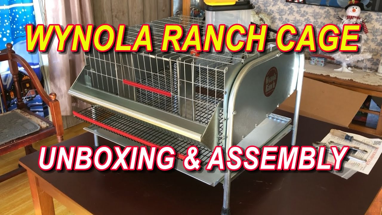 WYNOLA RANCH QUAIL CAGE - Unboxing & Assembly