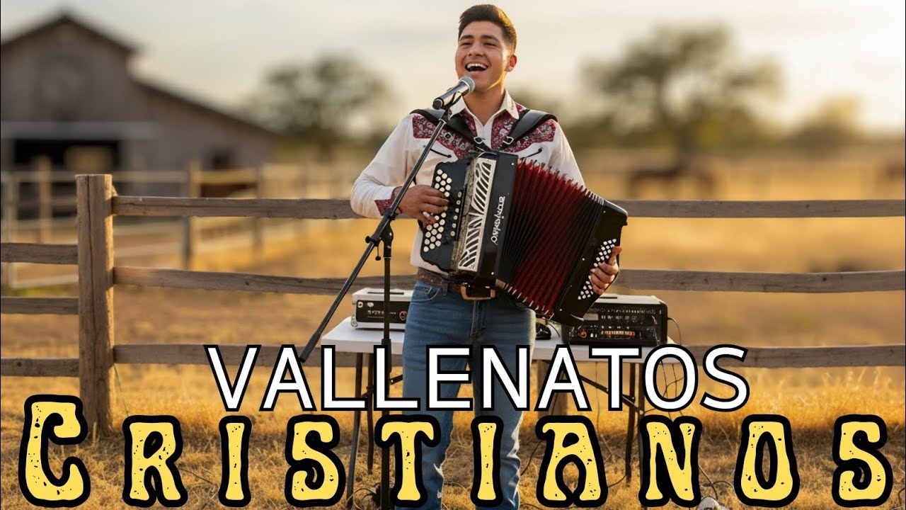 Alabanzas Cristianas en Vallenato 2025 🪗 Música de Fe y Adoración