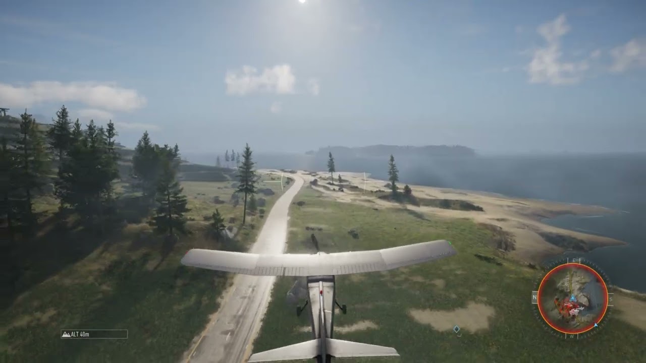 It feels good to fly low in a light aircraft. Ghost Recon Breakpoint 고스트리콘 브레이크포인트
