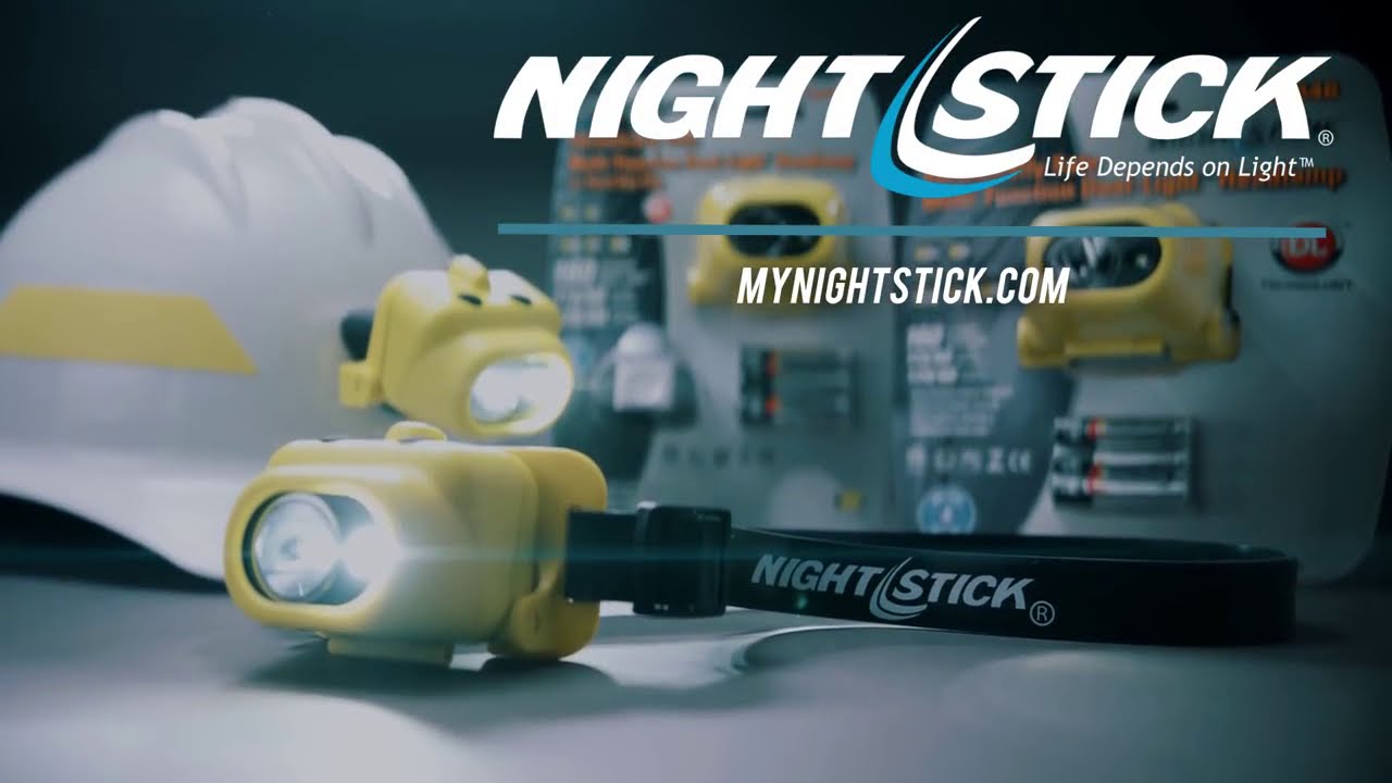 Nightstick&reg; XPP-5454G Intrinsically Safe Multi-Function Dual-Light&trade; Headlamp