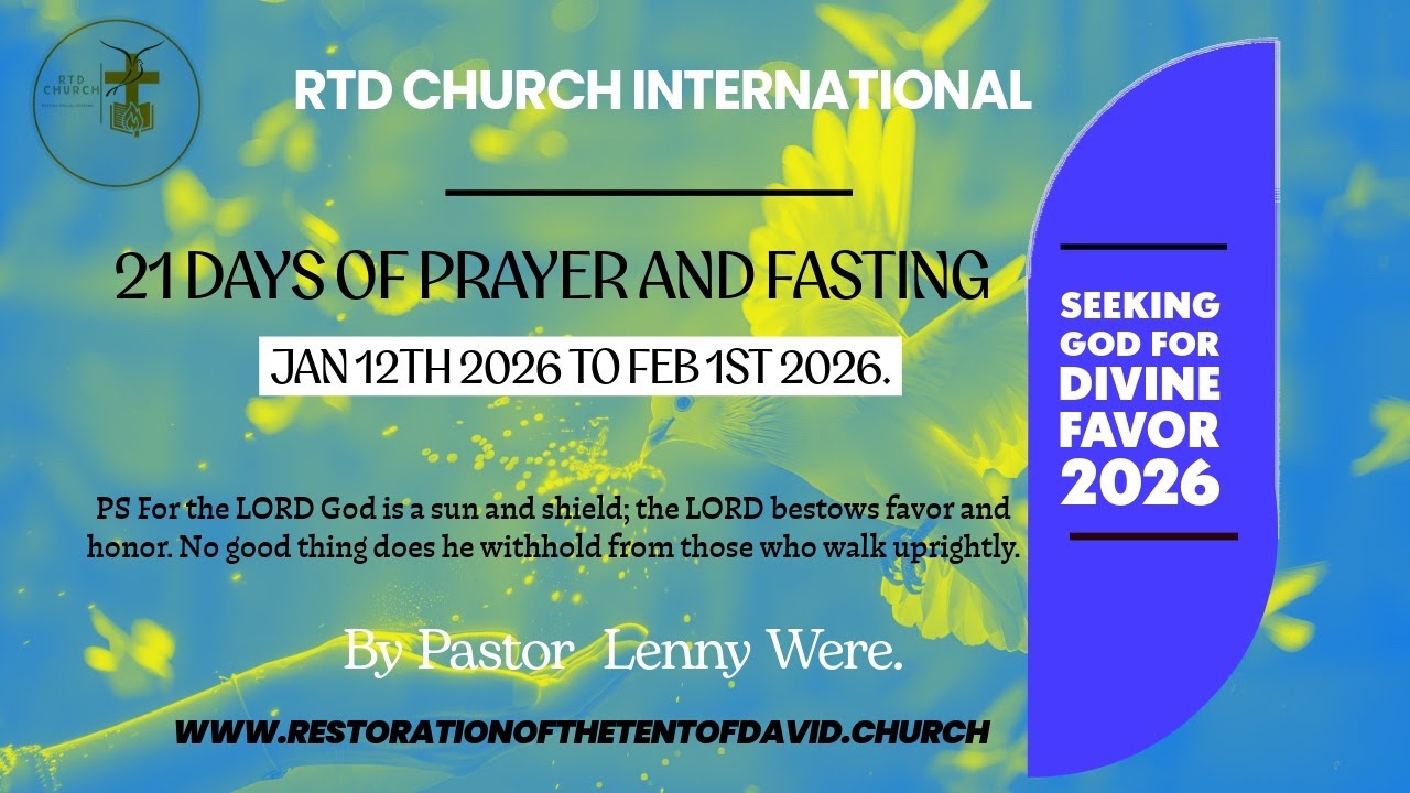 DAY 4 PRAYER & FASTING: Favor and Obedience