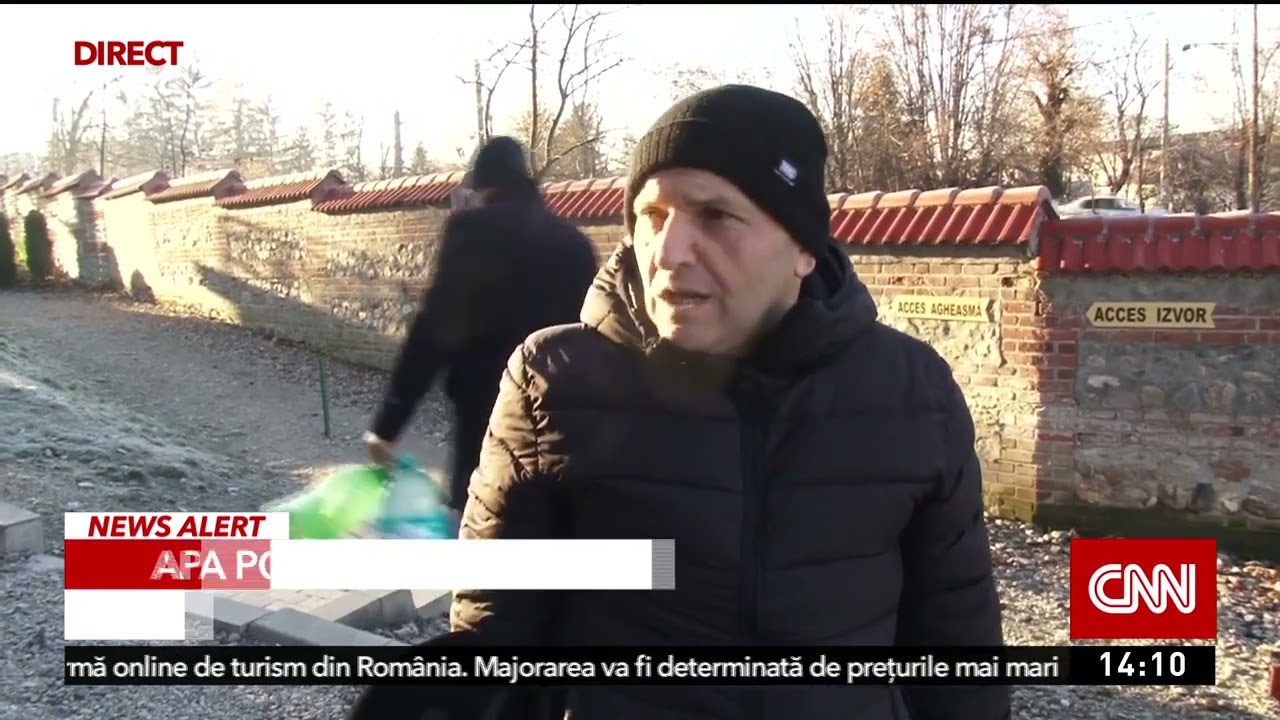 Apa potabilă, un lux la Curtea de Argeș înainte de sărbători