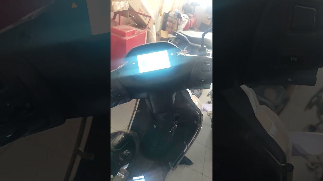 TVS iqube ka flashing kaise kiya jata hai service
