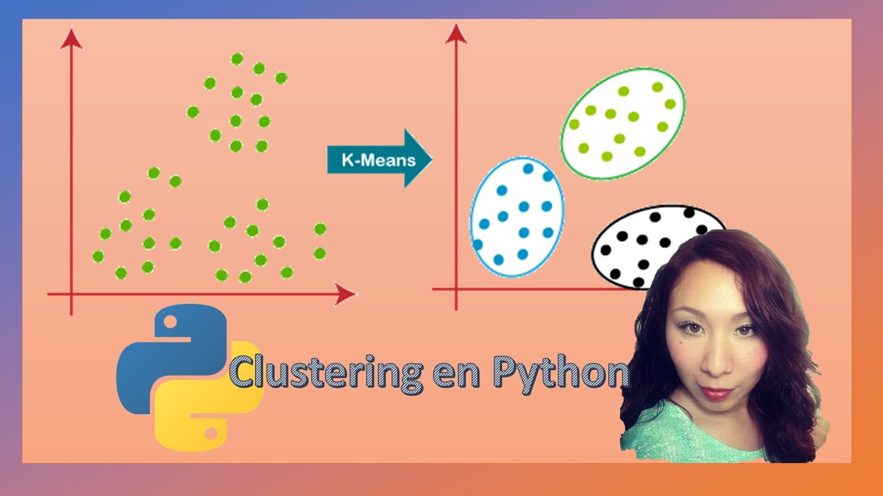 K-means algoritmo de clustering en python