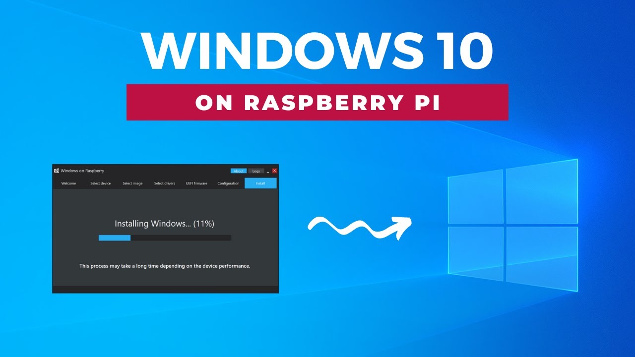 Step-by-step tutorial on how to install Windows 10 on Raspberry Pi