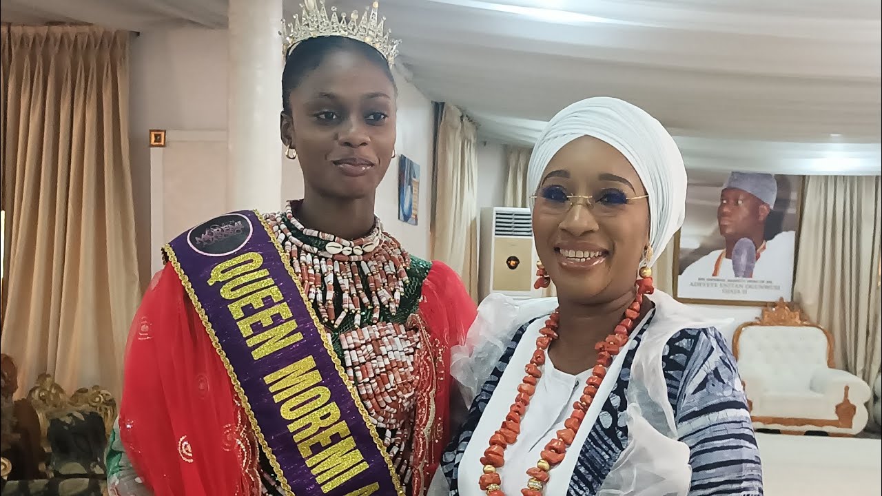 OONI OF IFE'S QUEEN ADERONKE ADEMILUYI OGUNWUSI PRESENTS QUEEN MOREMI