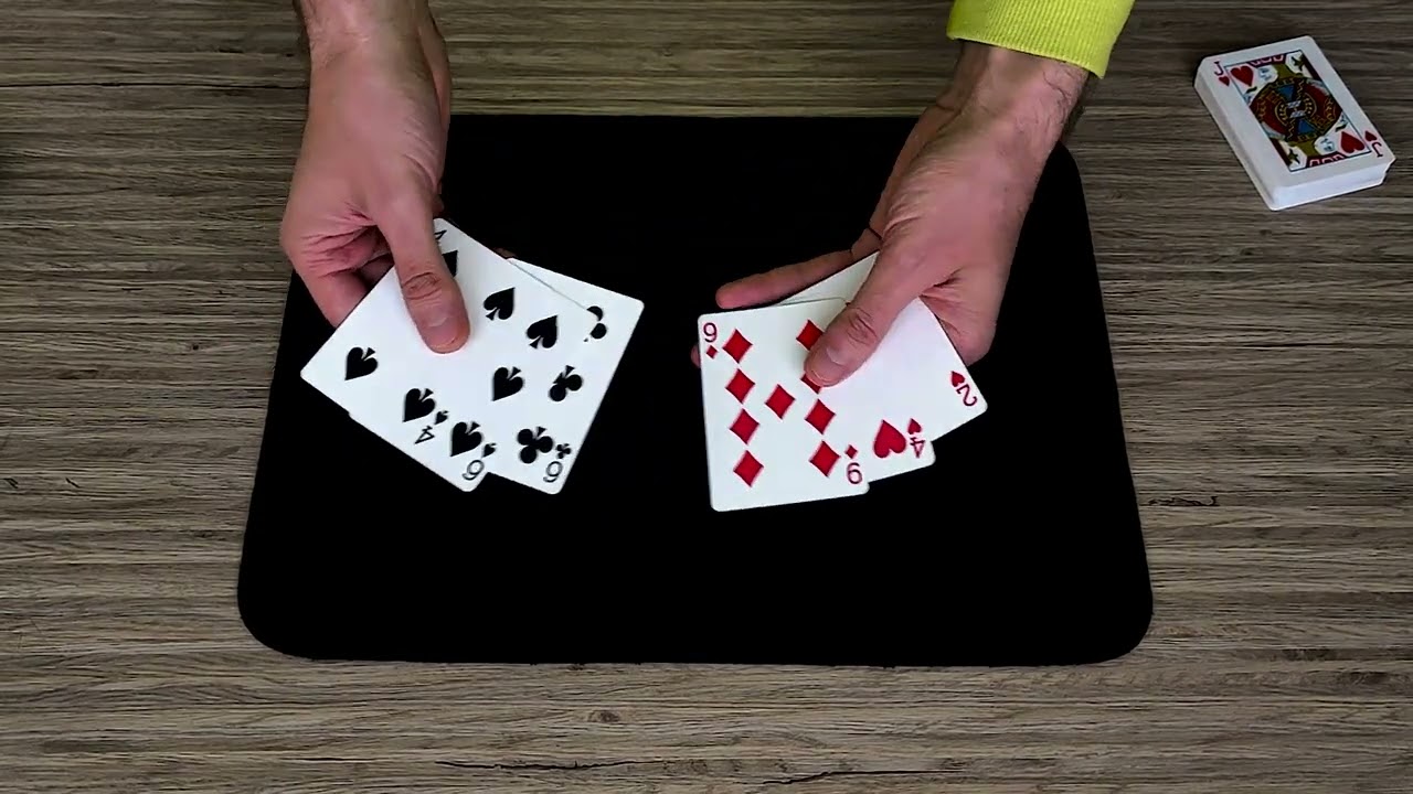 Impossible Card Separation - Color Defy Logic!