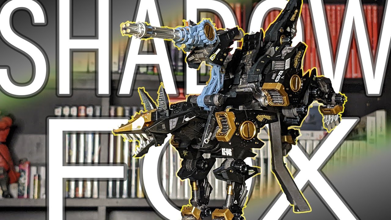 Kotobukiya Shadow Fox | Paint & Review - Zoids