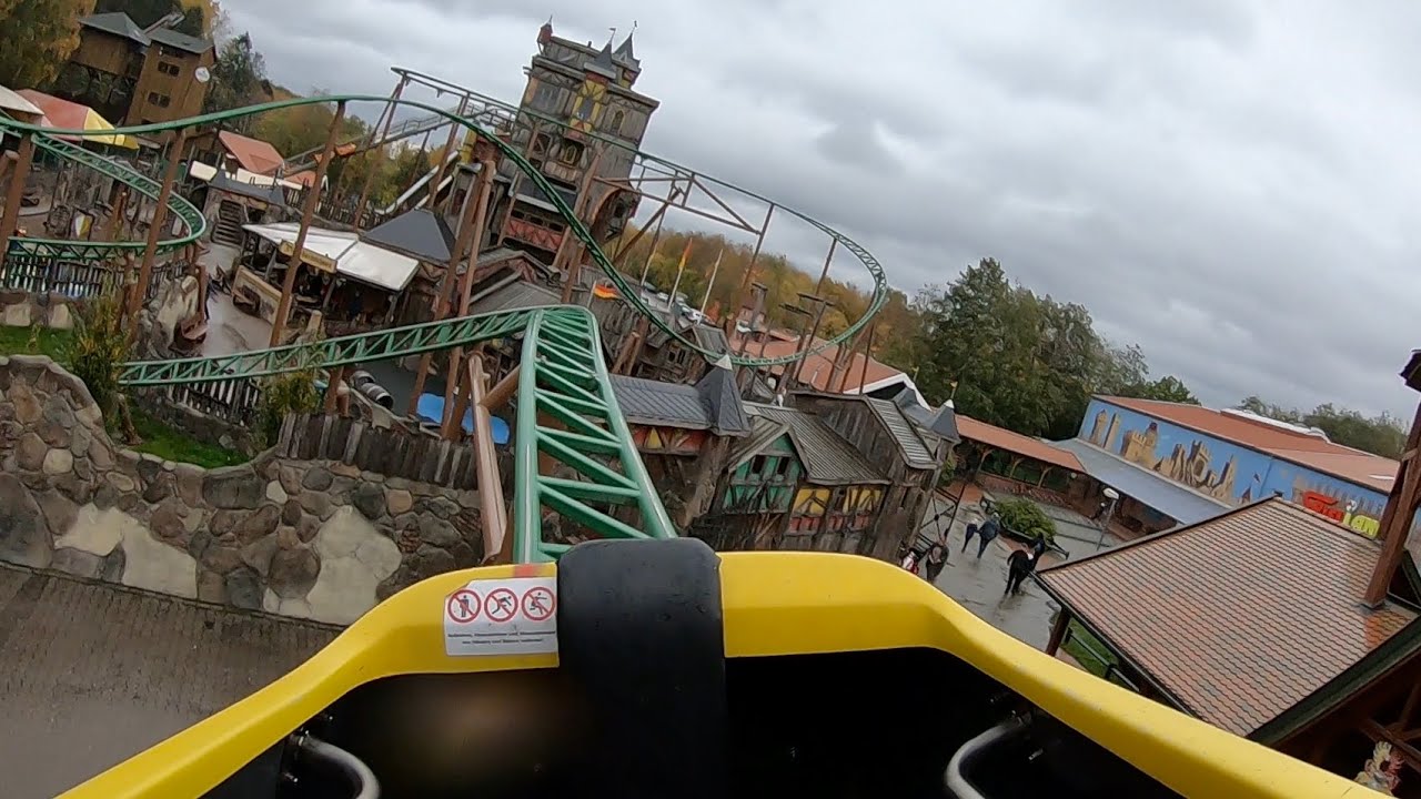 Meine 500. Achterbahn! ♡ Schlo&szlig; Dankern