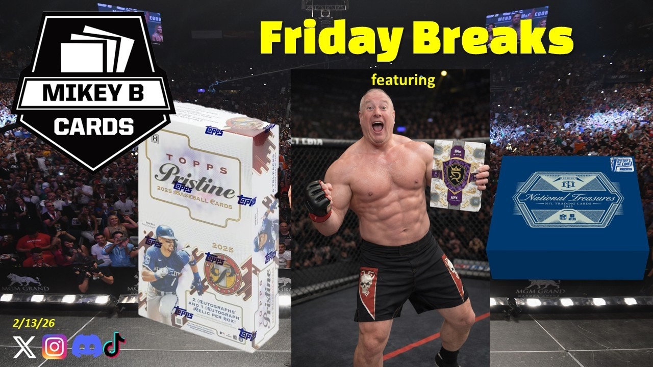 2/13/26 Breaks - Pristine Baseball, Royalty UFC, NT FOTL Football!!