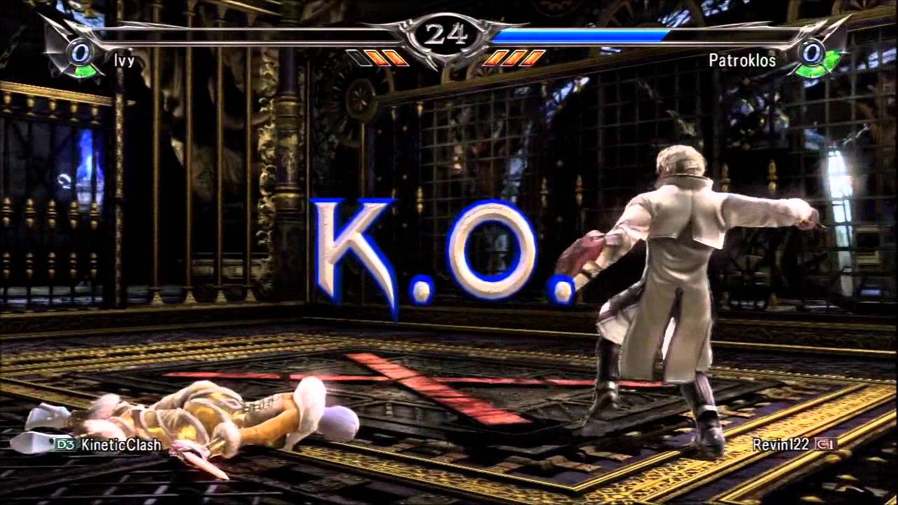 SoulCalibur V Online Tournament -Revin122 (Patroklos) vs KineticClash (Ivy)