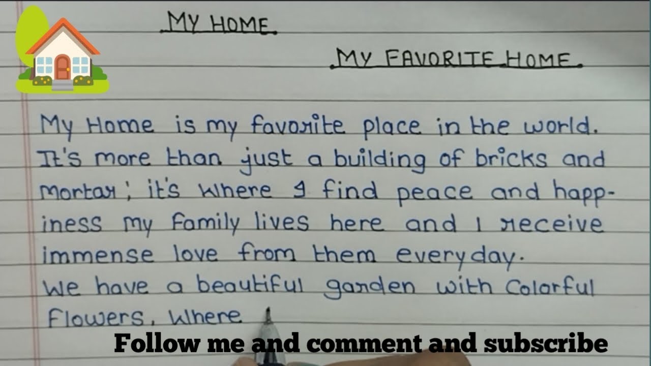 My Home 🏠. My Home 🏠 Essay in English. My Home Article in 150 words. Describe about your home 🏡.