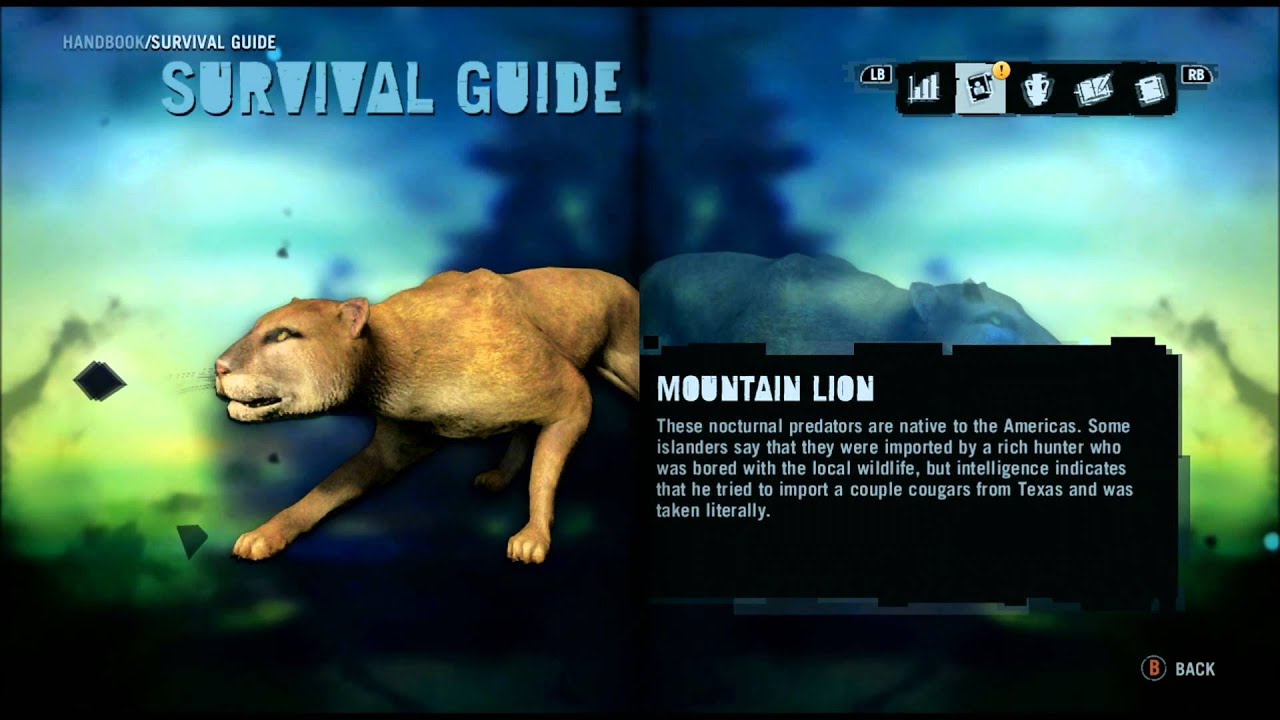 MOUNTAIN LION!? in Far Cry 3
