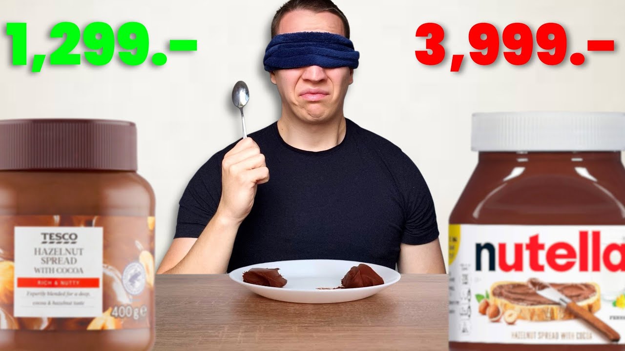 OLCSÓ VS. DRÁGA termékek, MELYIK a JOBB? (Vak teszt)