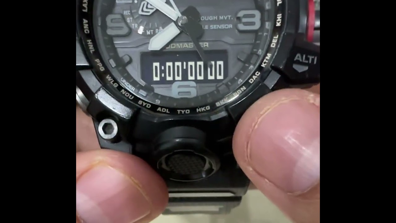 Configuración COMPLETA Casio GSHOCK GWG-1000