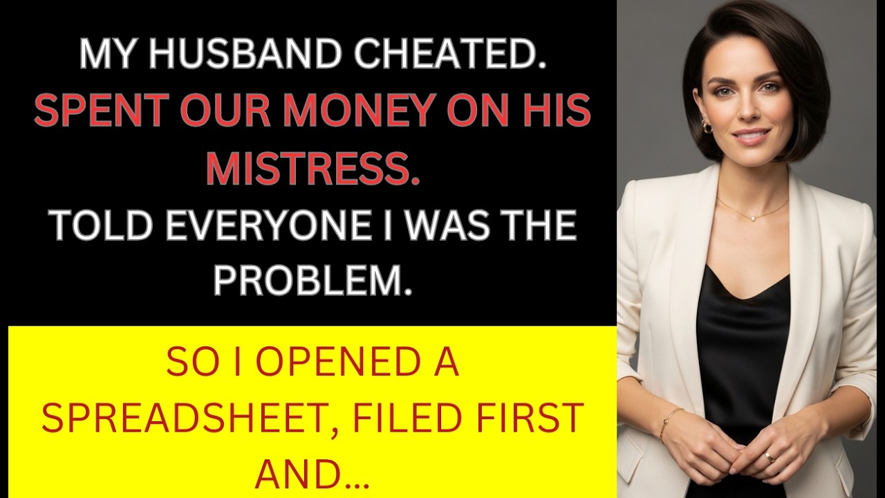 My Husband Cheated and Told Everyone I Was the Problem — I Filed First and Took Control of Every...